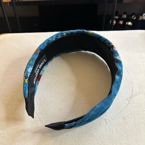 “INSPIRED” Blue Floral Headband